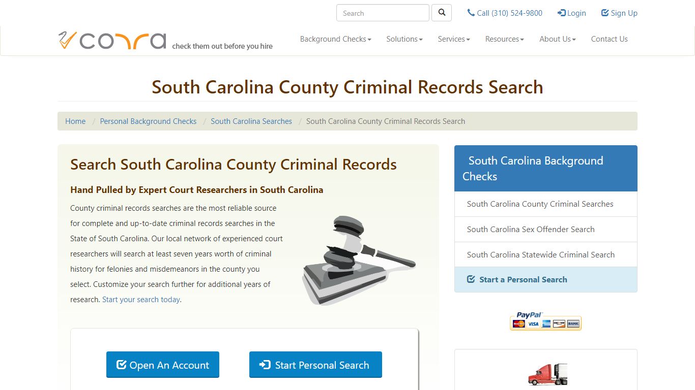 South Carolina County Criminal Records Searches ...